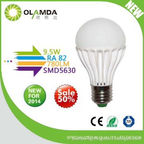 7.1W NEW 2014 led ceramic bulb e27 bulb,Ra>82,SMD5630/2835/3030